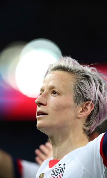 Megan Rapinoe is being, well, Megan Rapinoe at the World Cup